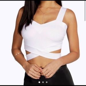 Boohoo Sally Cut Out Bralet